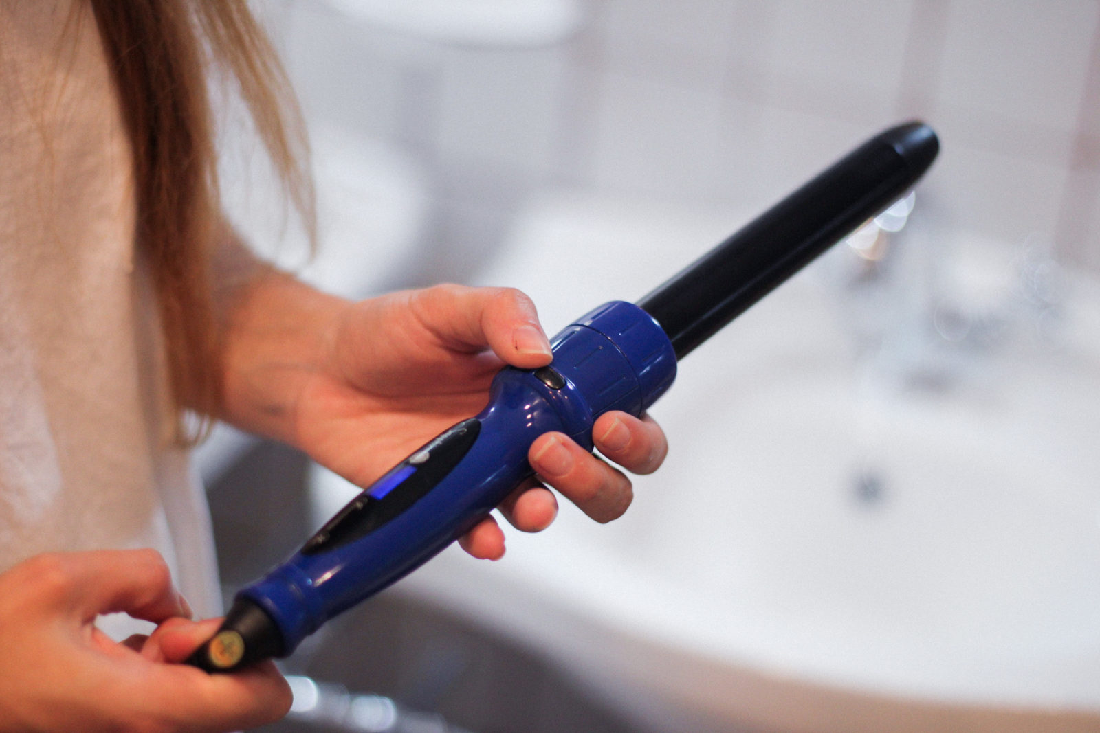 curling iron sapphire irresistible me